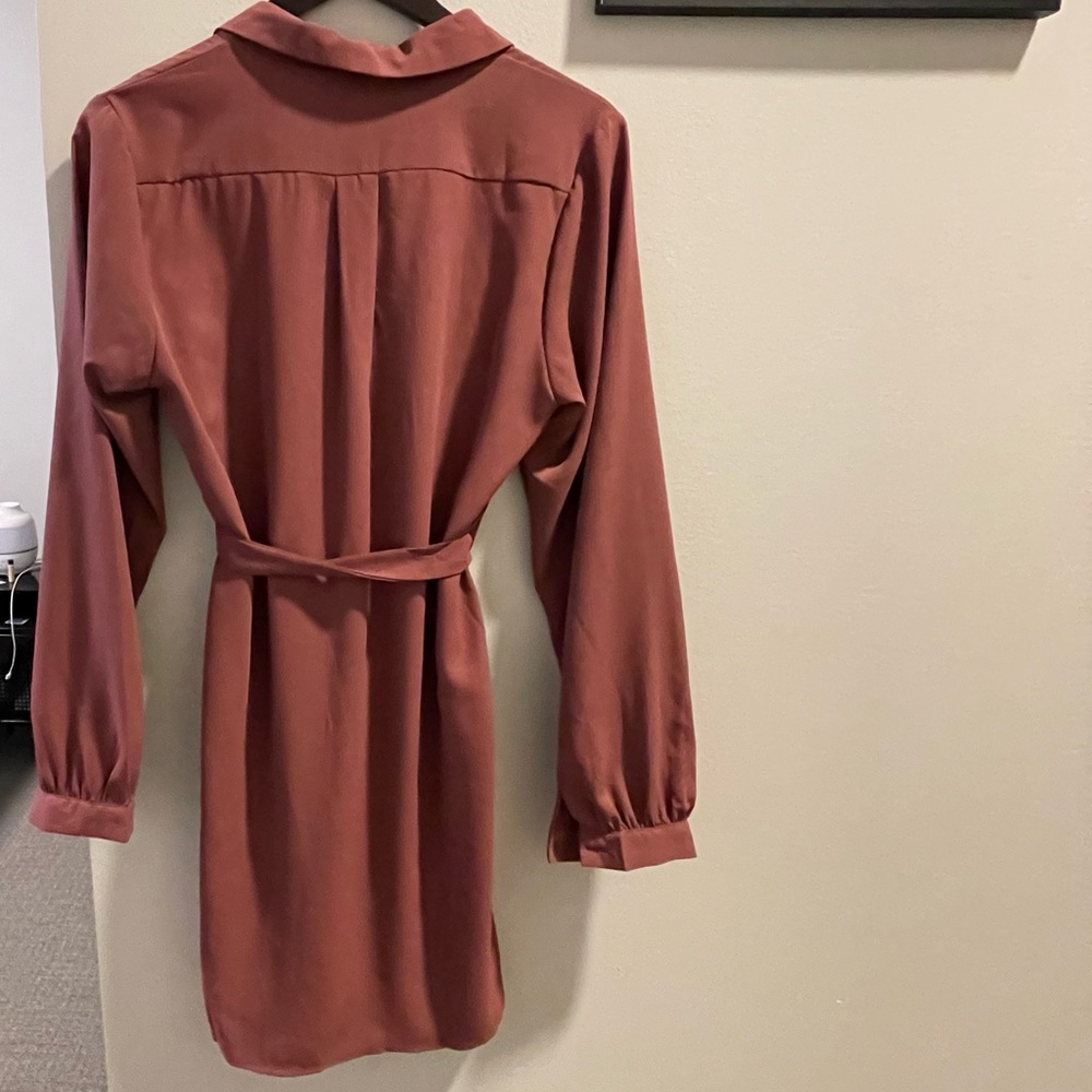 NWT Episode Button Down Shirt Dress - Picture 2 of 6
